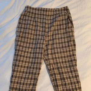 Nasty Gal Plaid Pants